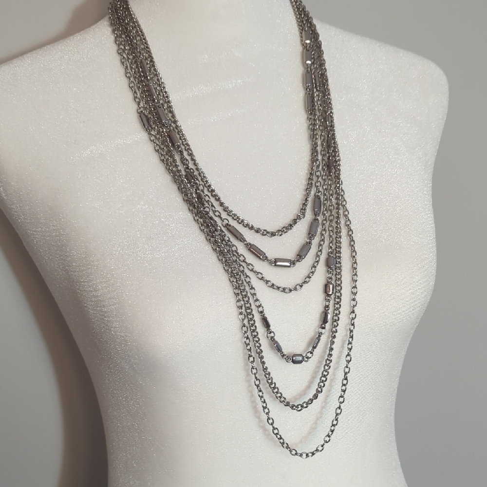 EUC Multi-Layer Opera Necklace